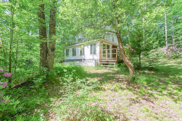 265 Greenacre Rd, Lincolnville, ME 04849 - back of property