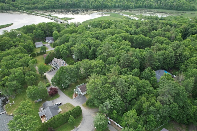 15 Cattail Ln, Monmouth, ME 04259 - aerial view of property's location featuring a forest