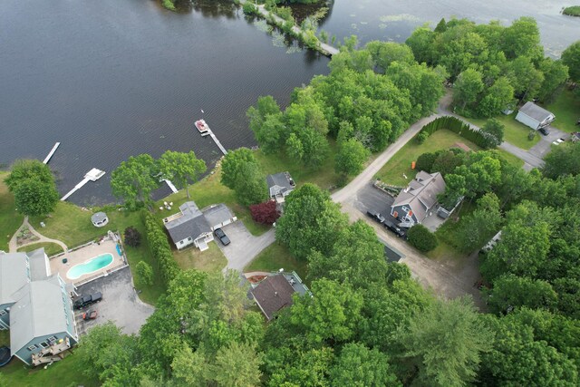 15 Cattail Ln, Monmouth, ME 04259 - view of property location featuring a nearby body of water and a pool area