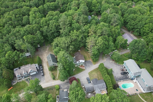 15 Cattail Ln, Monmouth, ME 04259 - aerial view of property and surrounding area featuring a forest