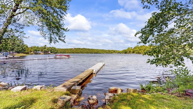 15 Cattail Ln, Monmouth, ME 04259 - dock with a water view