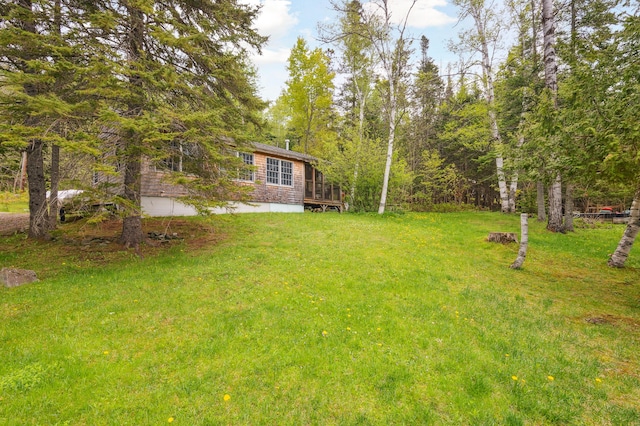 100 Bear Path, Rangeley, ME 04970 - view of grassy yard