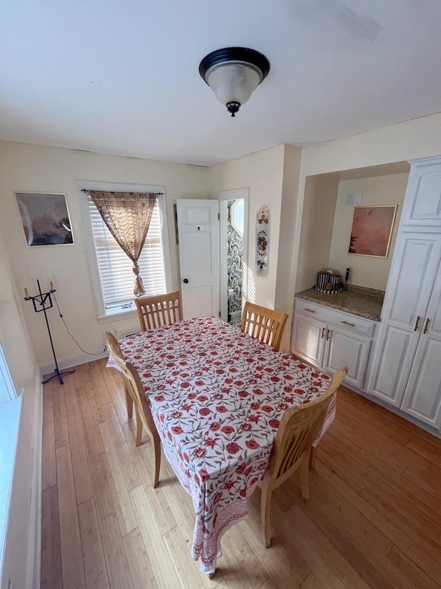 4 E St, Sanford, ME 04073 - dining area featuring light wood-type flooring