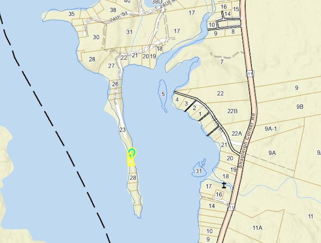 87 Perch Pt, Shapleigh, ME 04076 - map / location