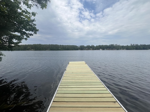 87 Perch Pt, Shapleigh, ME 04076 - dock with a water view
