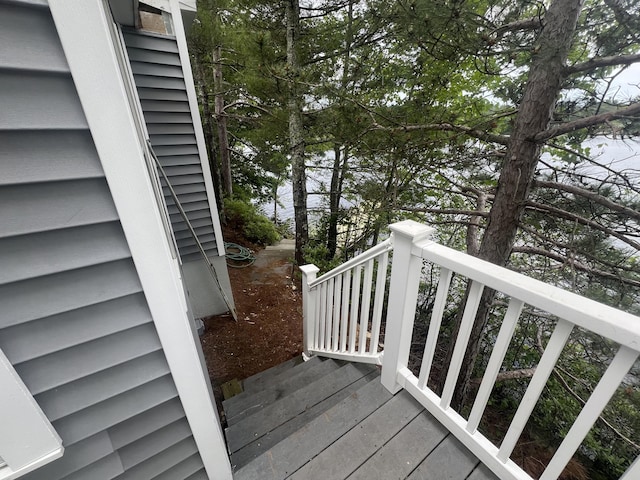 87 Perch Pt, Shapleigh, ME 04076 - view of wooden terrace