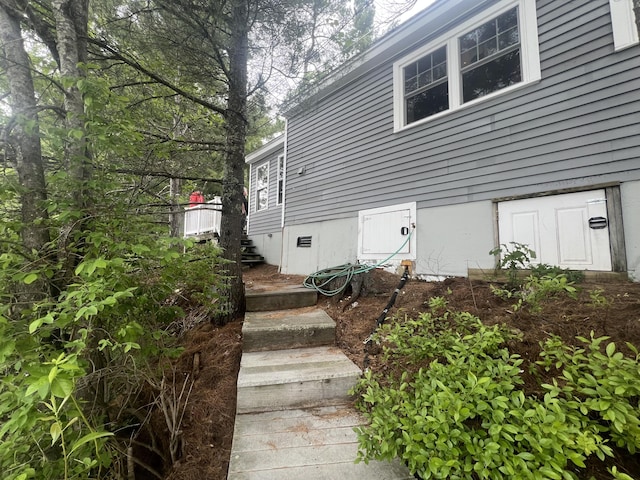 87 Perch Pt, Shapleigh, ME 04076 - entrance to property