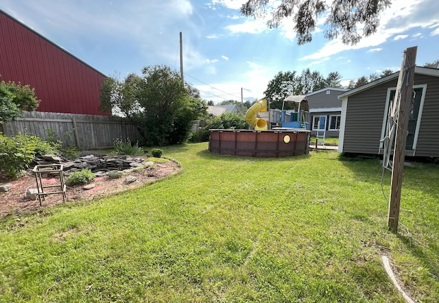 257 N Ave, Skowhegan, ME 04976 - view of yard with an outdoor pool