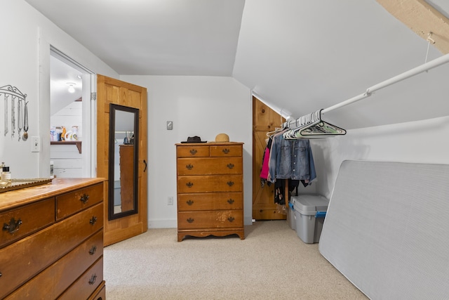 1548 Main St, Readfield, ME 04355 - spacious closet featuring light carpet and lofted ceiling