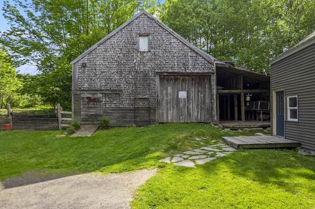 1548 Main St, Readfield, ME 04355 - view of outbuilding