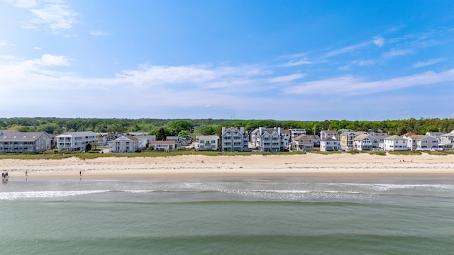 1 Saunders Ave Unit 12, Old Orchard Beach, ME 04064 - bird's eye view of waterfront with a beach