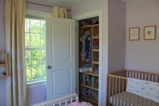 82 Tree Farm Rd, Brunswick, ME 04011 - bedroom featuring a nursery area and a closet