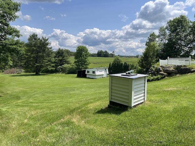 406 Cushman Rd, Winslow, ME 04901 - view of yard featuring a view of rural / pastoral area