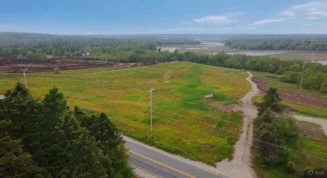 1190 Indian River Rd, Addison, ME 04606 - overview of rural landscape