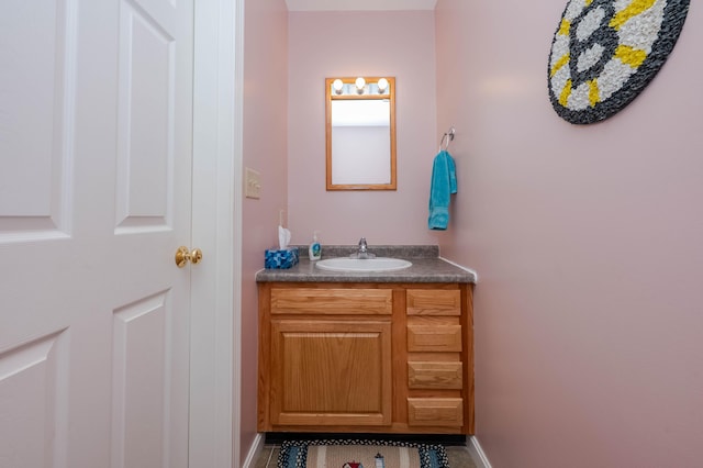 119 Somersworth Rd, North Berwick, ME 03906 - bathroom featuring vanity and baseboards