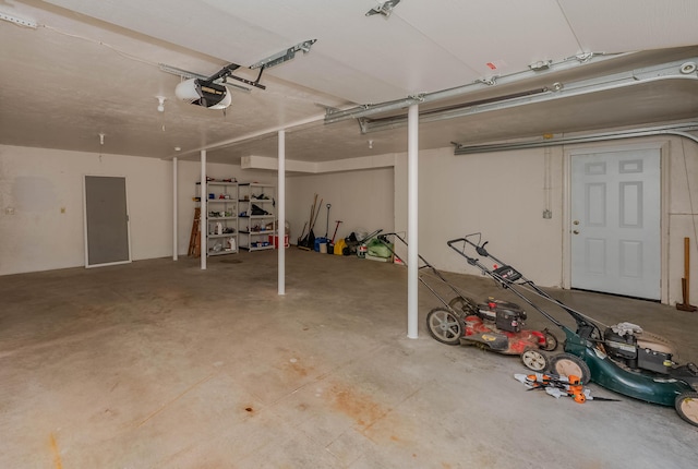 119 Somersworth Rd, North Berwick, ME 03906 - garage featuring a garage door opener