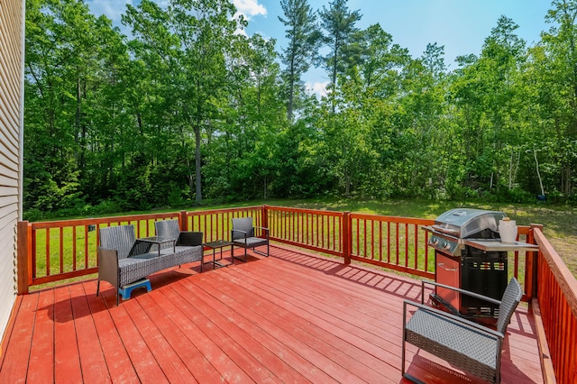 119 Somersworth Rd, North Berwick, ME 03906 - deck with grilling area