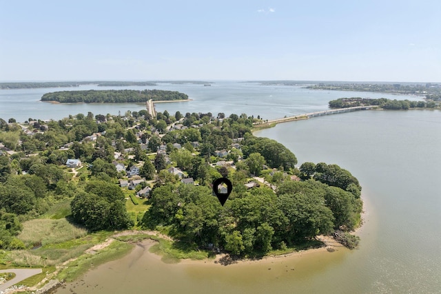 3 Tidewater Cv, Falmouth, ME 04105 - aerial view of property's location with a large body of water