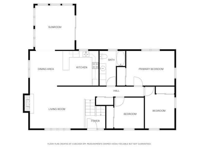 41 Curtis Ln, Milford, ME 04461 - view of room layout
