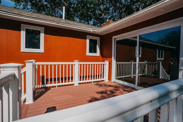 41 Curtis Ln, Milford, ME 04461 - view of wooden deck