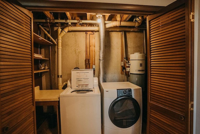 41 Curtis Ln, Milford, ME 04461 - laundry room with independent washer and dryer