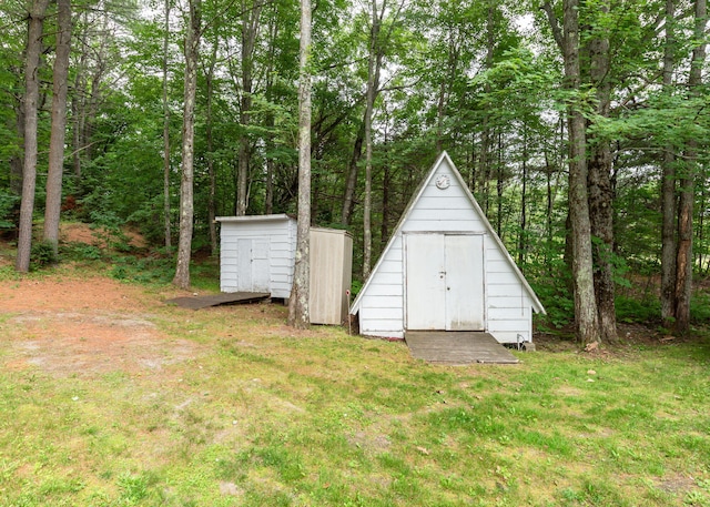 919 College St, Lewiston, ME 04240 - view of shed