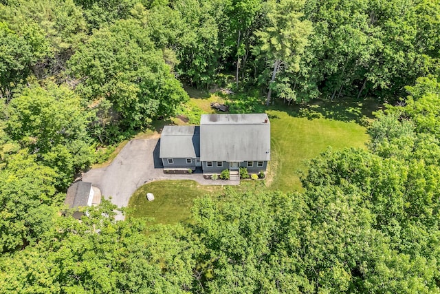 31 Pond Ridge Dr, Lewiston, ME 04240 - view from above of property