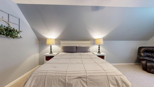 31 Pond Ridge Dr, Lewiston, ME 04240 - carpeted bedroom with lofted ceiling and baseboards