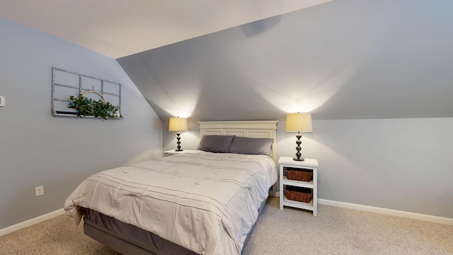 31 Pond Ridge Dr, Lewiston, ME 04240 - bedroom with lofted ceiling and carpet floors
