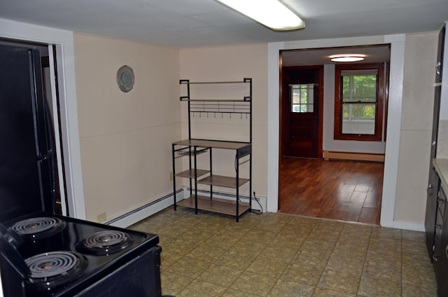 10 Stevens St, Norway, ME 04268 - hall featuring a baseboard radiator and baseboards