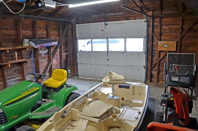 10 Stevens St, Norway, ME 04268 - garage with a garage door opener