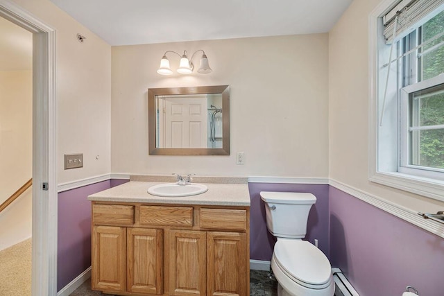 19 Fox Run Rd, Gray, ME 04039 - bathroom with vanity and toilet