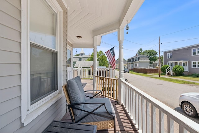 93 Chapel St, South Portland, ME 04106 - view of covered porch