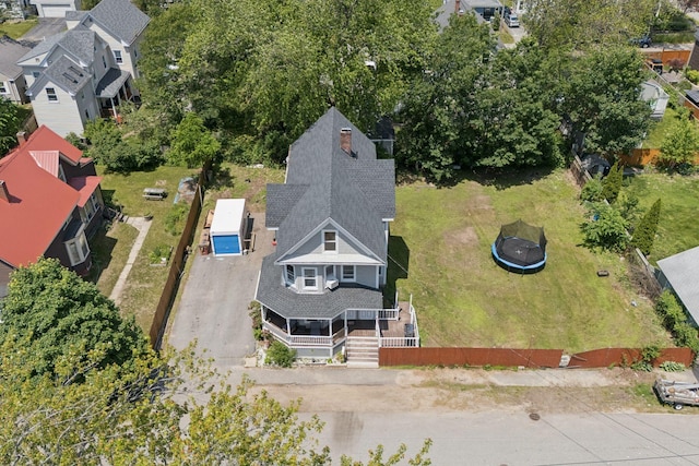 93 Chapel St, South Portland, ME 04106 - aerial view of residential area