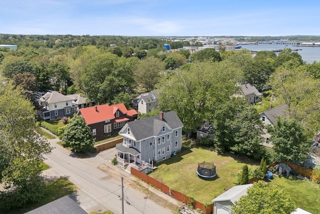 93 Chapel St, South Portland, ME 04106 - drone / aerial view of a nearby body of water