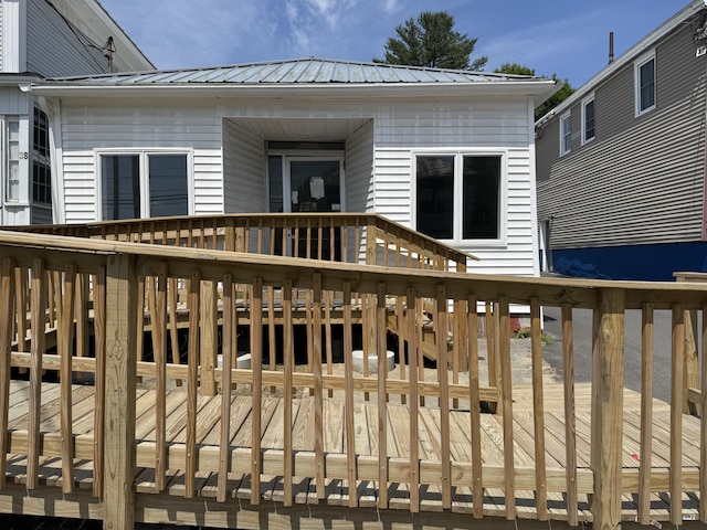 40 Elm St, Waterville, ME 04901 - view of deck