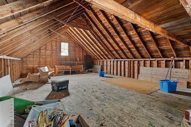 201 Main St, Norway, ME 04268 - view of attic