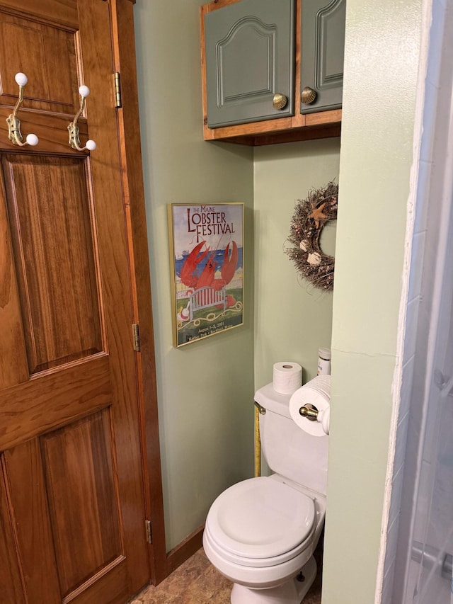 333 Mohawk Rd, Enfield, ME 04493 - bathroom with toilet and baseboards