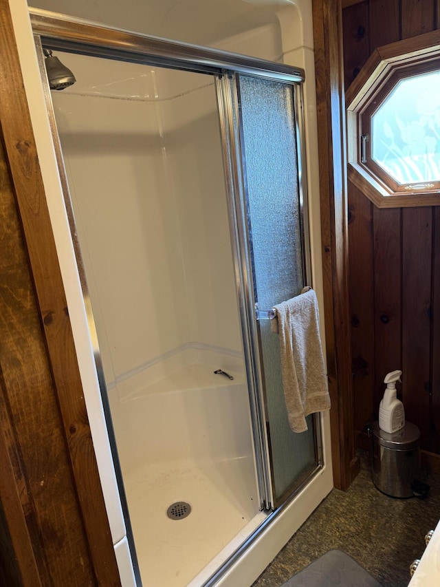 333 Mohawk Rd, Enfield, ME 04493 - full bathroom featuring a stall shower
