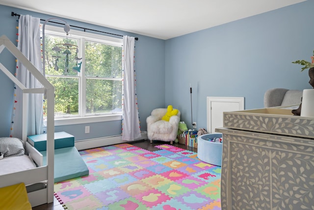 6 Ocean View Dr, Biddeford, ME 04005 - bedroom with multiple windows and a baseboard radiator