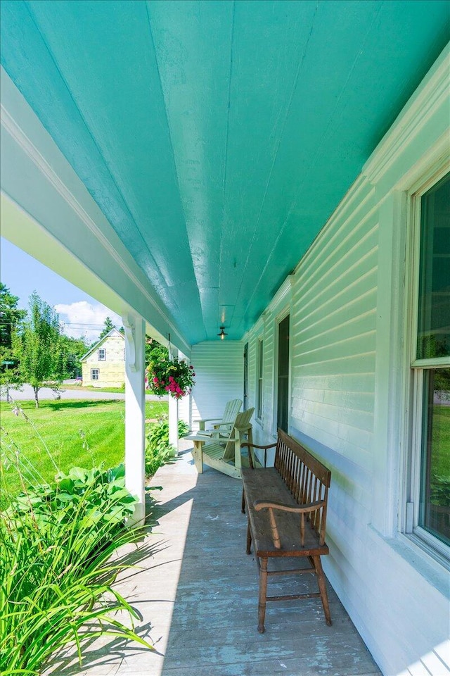 3 Salt Pond Rd, Friendship, ME 04547 - porch with a lawn