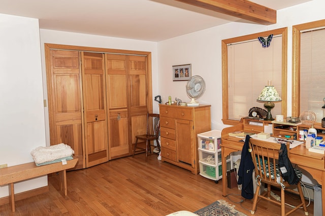 105 Highland Pines Rd, Bridgton, ME 04009 - office with light wood-style flooring