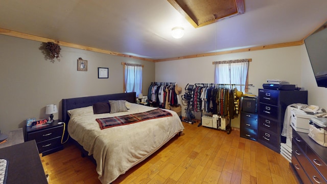 37 Mill St, Enfield, ME 04493 - bedroom featuring light wood-style flooring