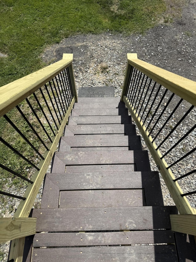 37 Mill St, Enfield, ME 04493 - view of stairway