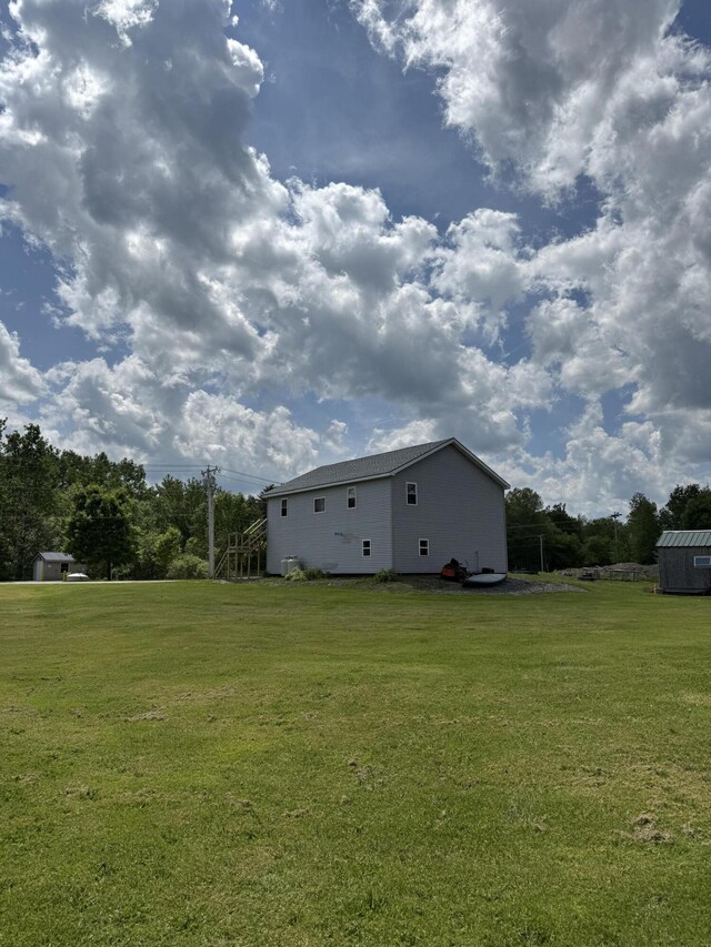37 Mill St, Enfield, ME 04493 - view of green lawn