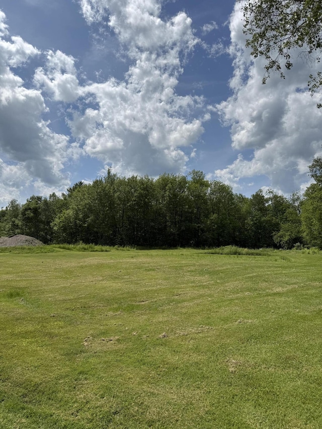 37 Mill St, Enfield, ME 04493 - view of grassy yard with a view of rural / pastoral area and a wooded view