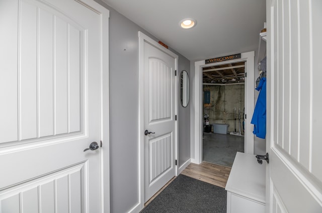 3 Pondview Dr, Lewiston, ME 04240 - hallway with recessed lighting