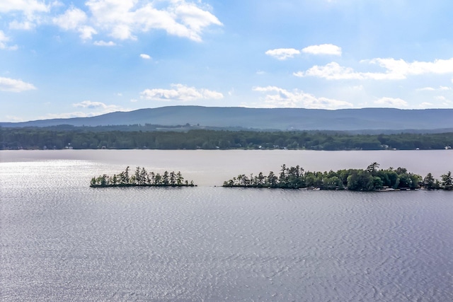37 Parkhill Point Rd, Belgrade, ME 04917 - water view featuring mountains