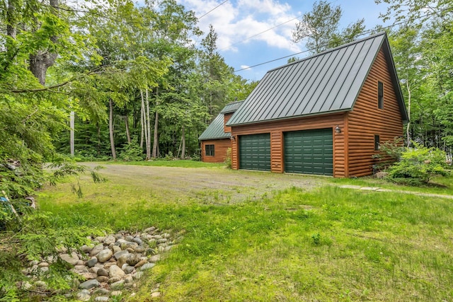 37 Parkhill Point Rd, Belgrade, ME 04917 - view of detached garage