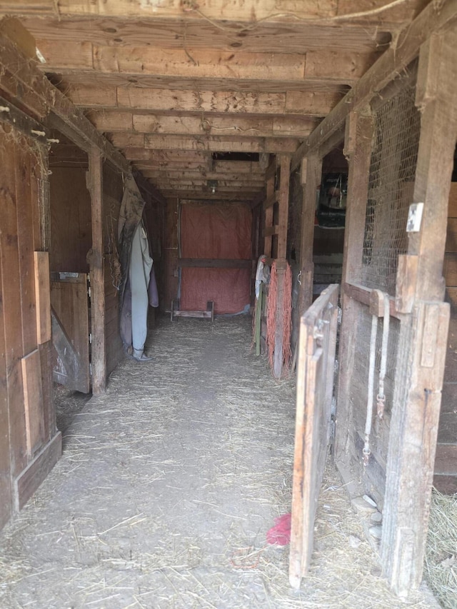 192 Old Bangor Rd, Newport, ME 04953 - view of horse barn